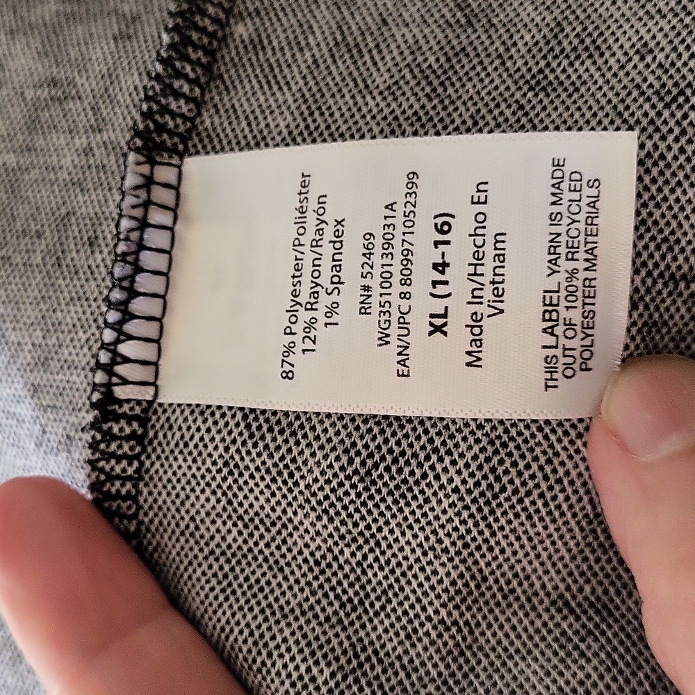 Wonder Nation Black and White Sleeveless Mock Neck Dress - Picture 7 of 8